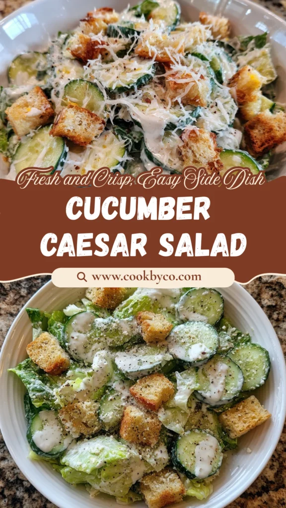 Cucumber Caesar Salad