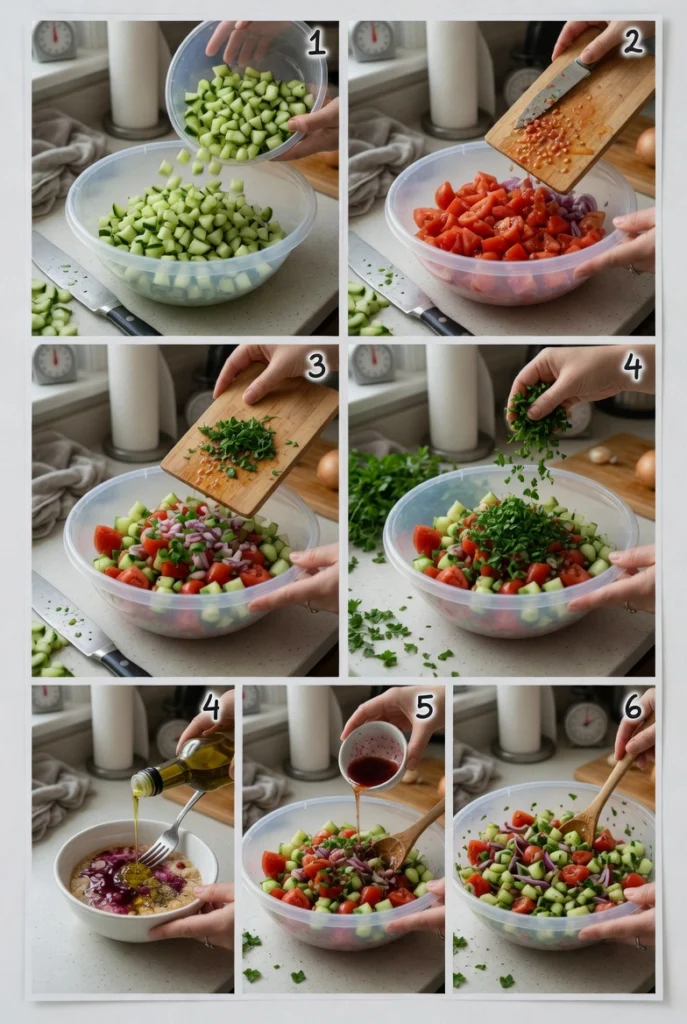 Cucumber Tomato Salad