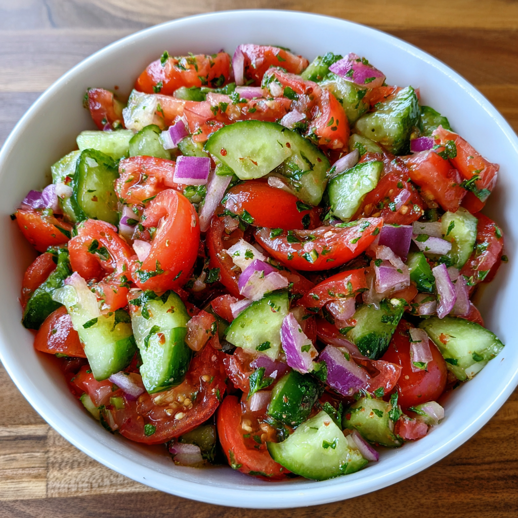 Cucumber Tomato Salad