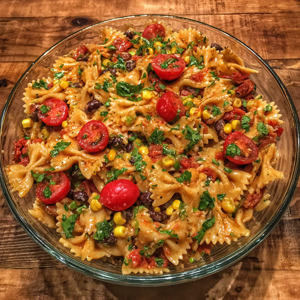 Fajita Bow Tie Pasta Salad