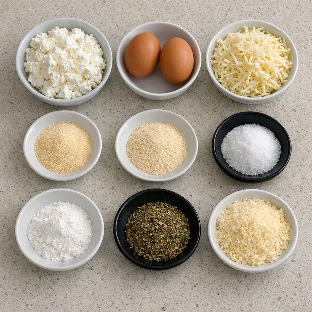 Flourless Cottage Cheese Pizza Crust