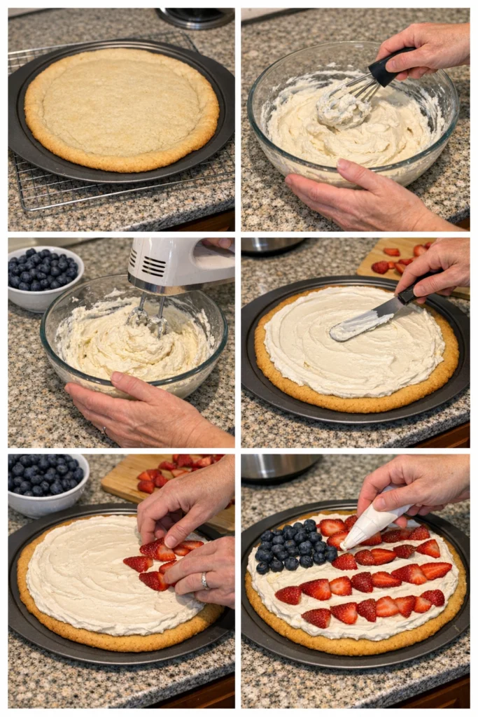 Fruit pizza
