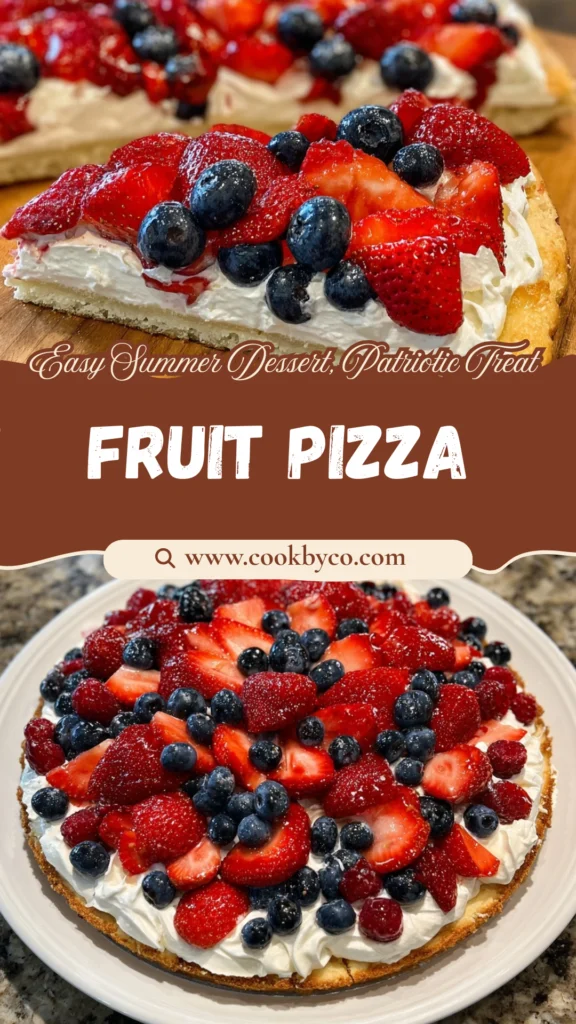 Fruit pizza