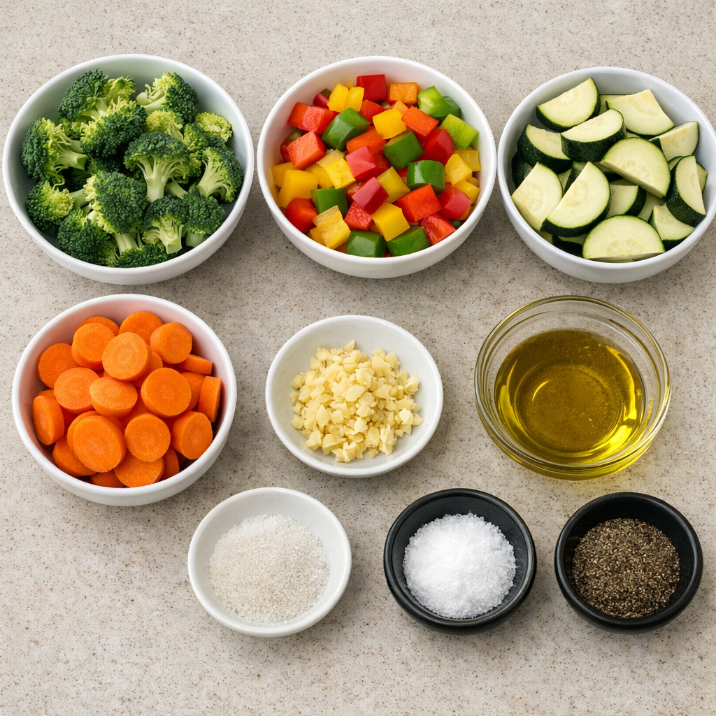 Garlic Roasted Vegetables