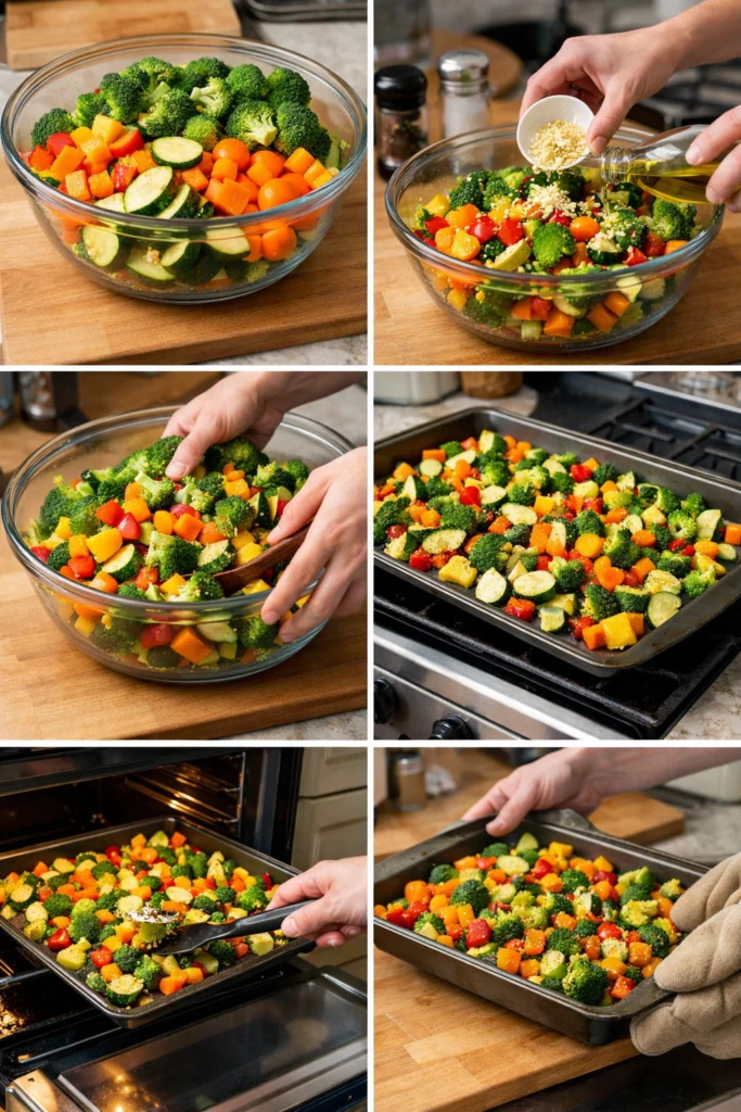 Garlic Roasted Vegetables