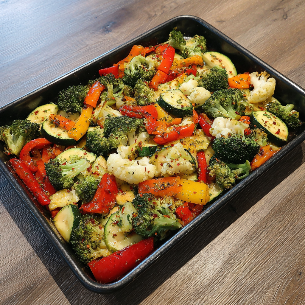 Garlic Roasted Vegetables