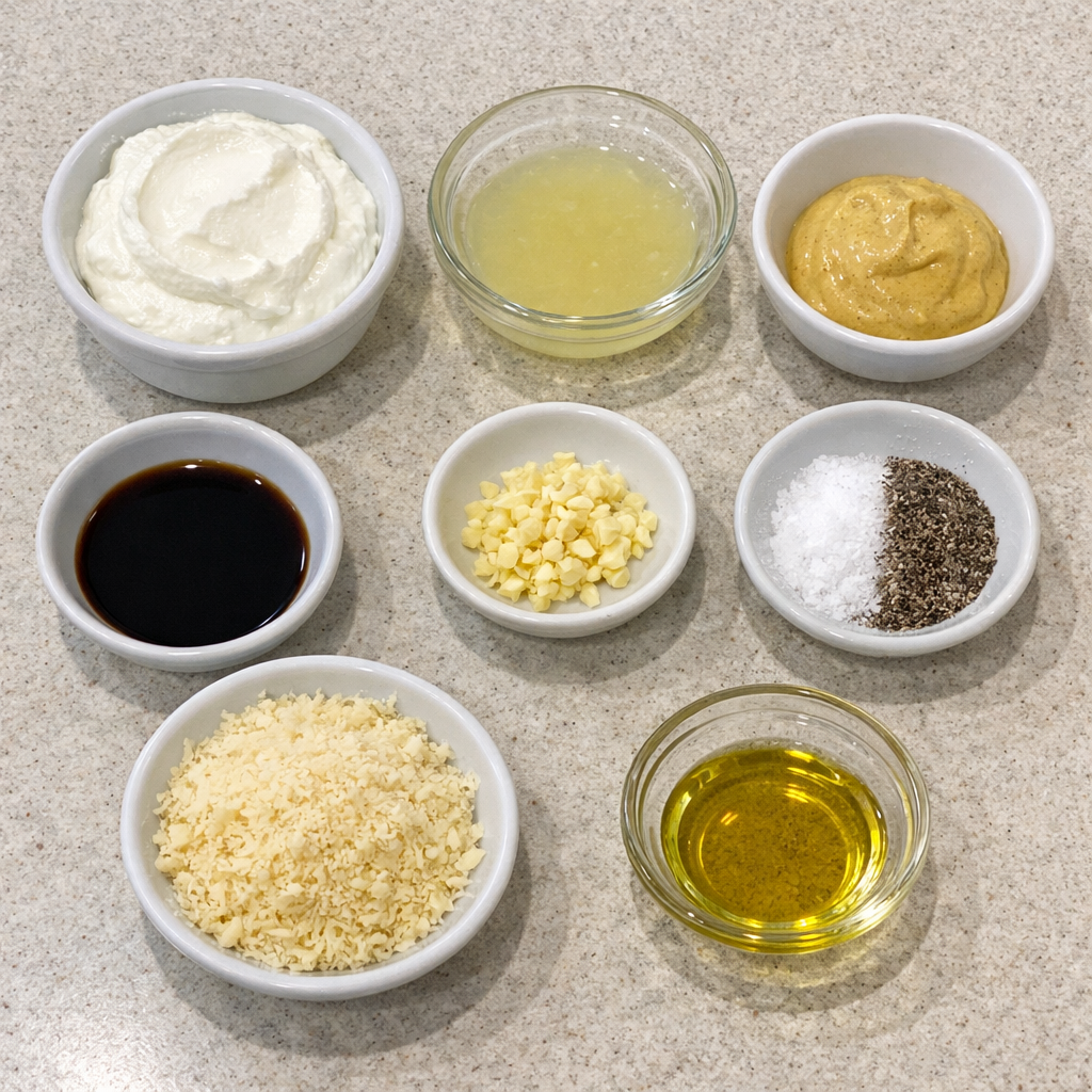 Greek Yogurt Caesar Dressing (3)