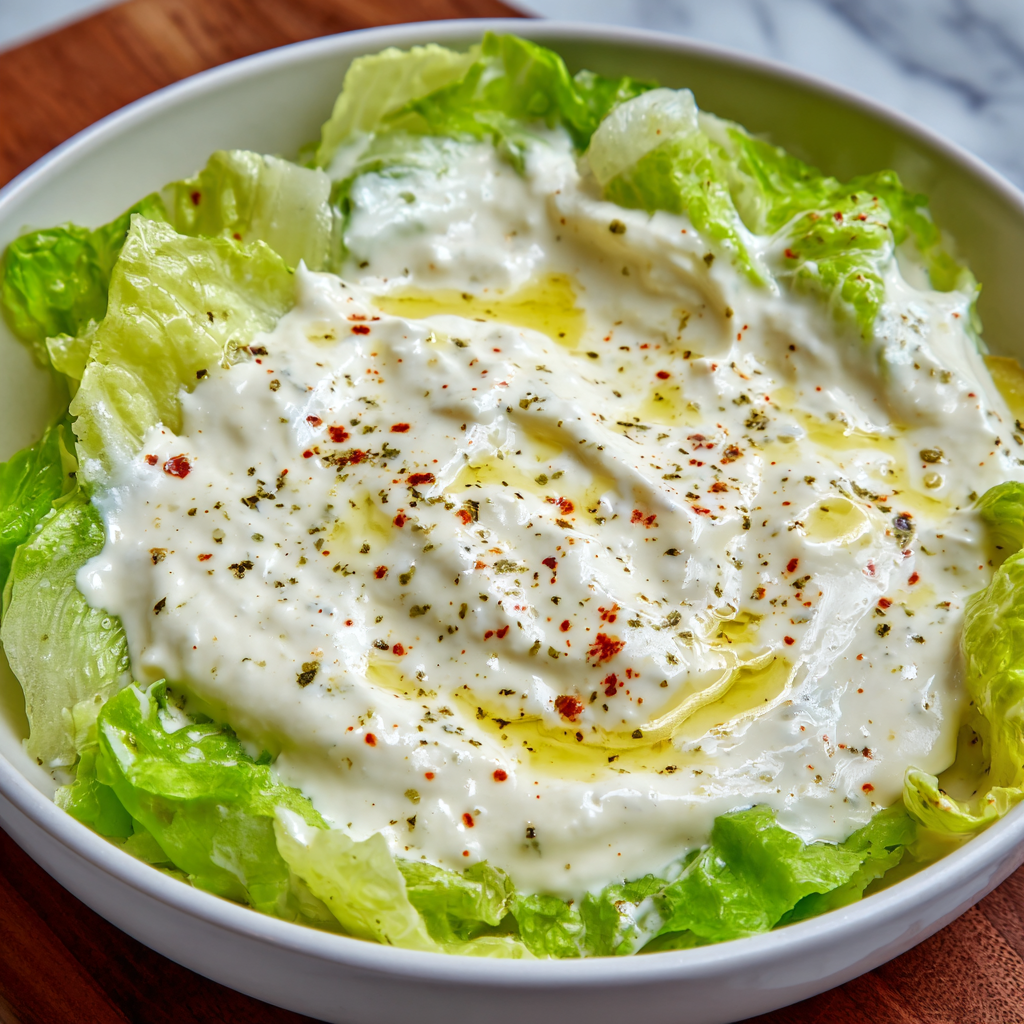 Greek Yogurt Caesar Dressing
