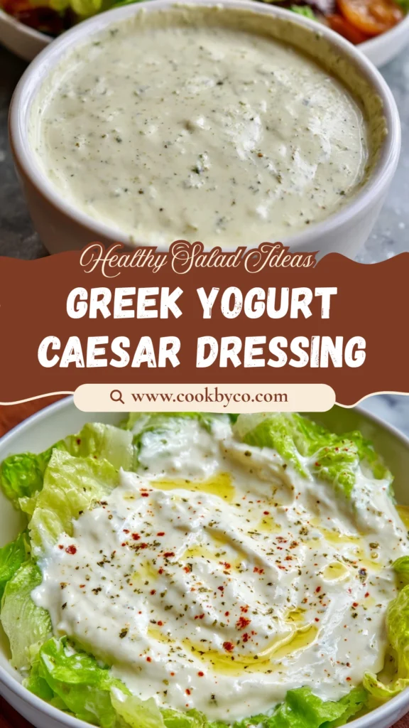 Greek Yogurt Caesar Dressing