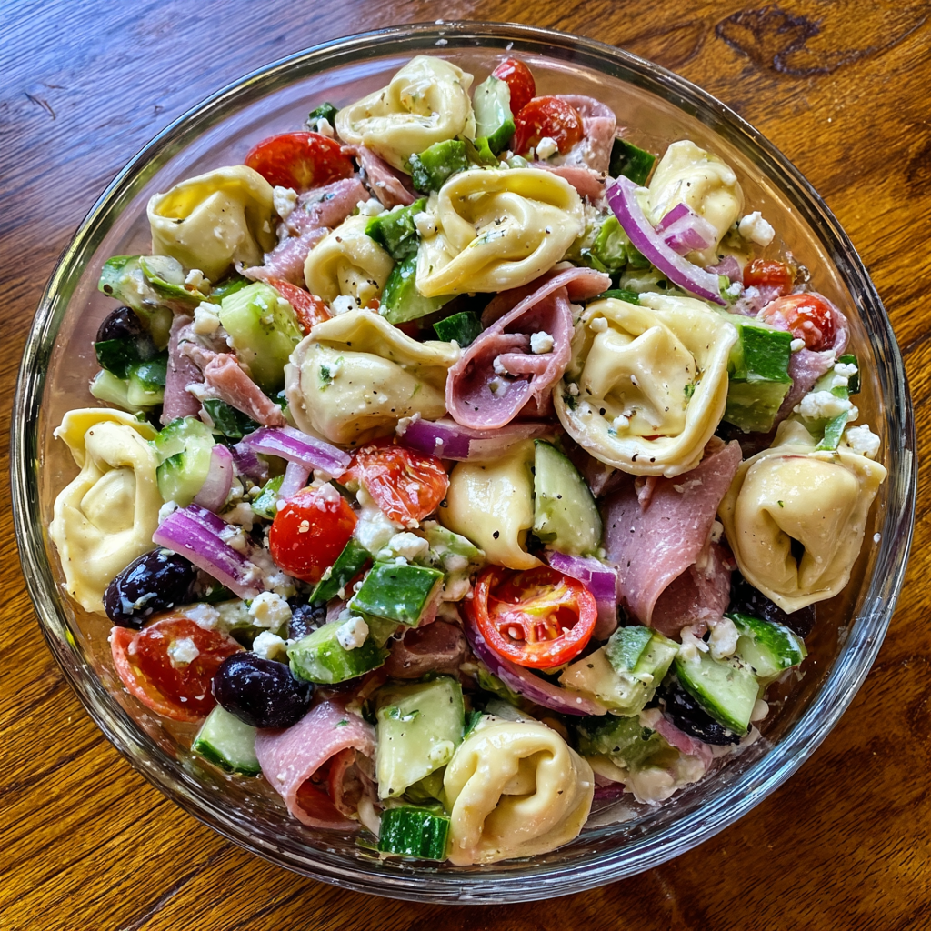 Grinder Tortellini Salad