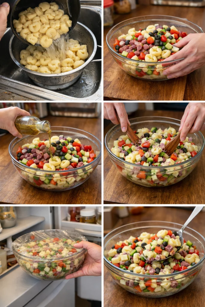 Grinder Tortellini Salad