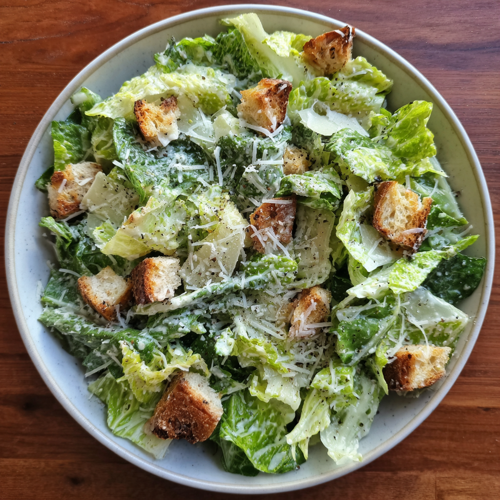 Homemade Caesar Salad