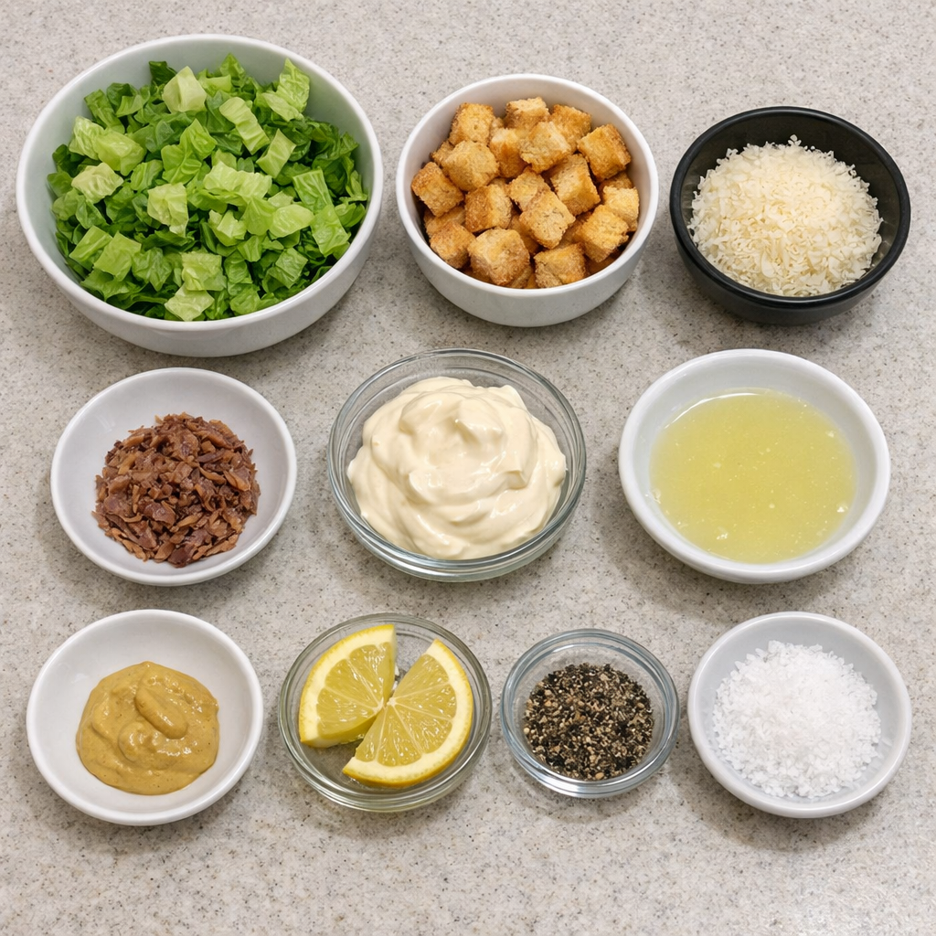 Homemade Caesar Salad