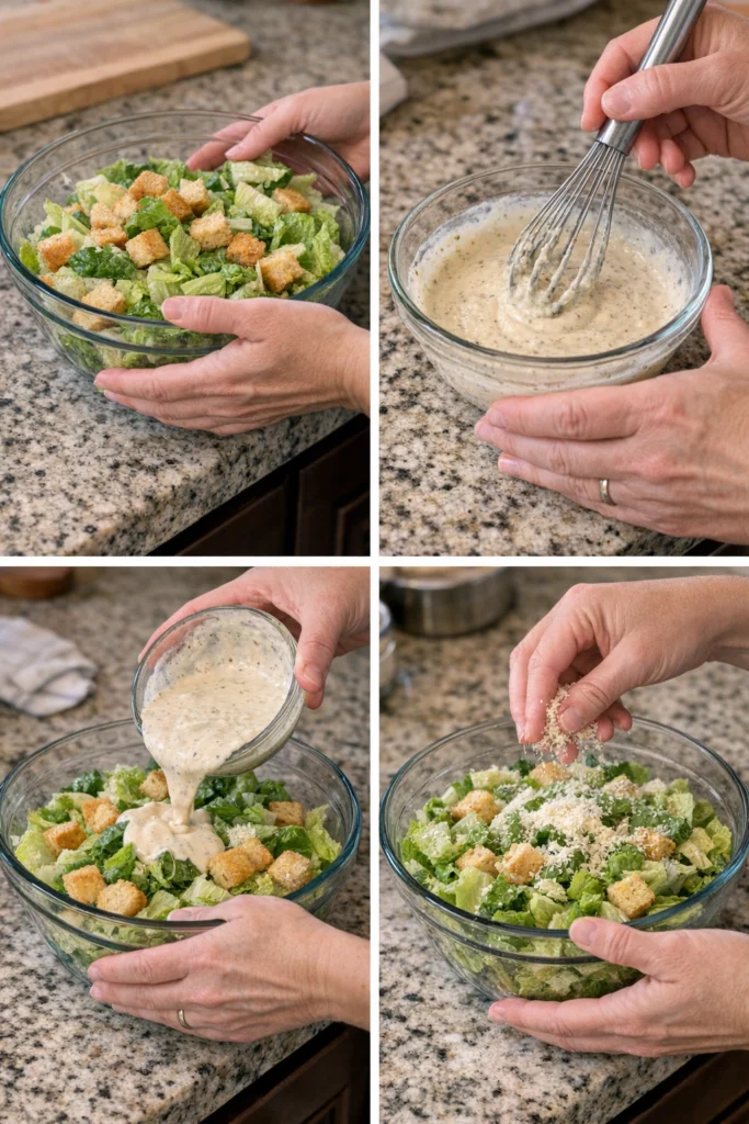 Homemade Caesar Salad