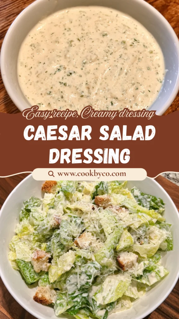 Homemade Caesar Salad Dressing