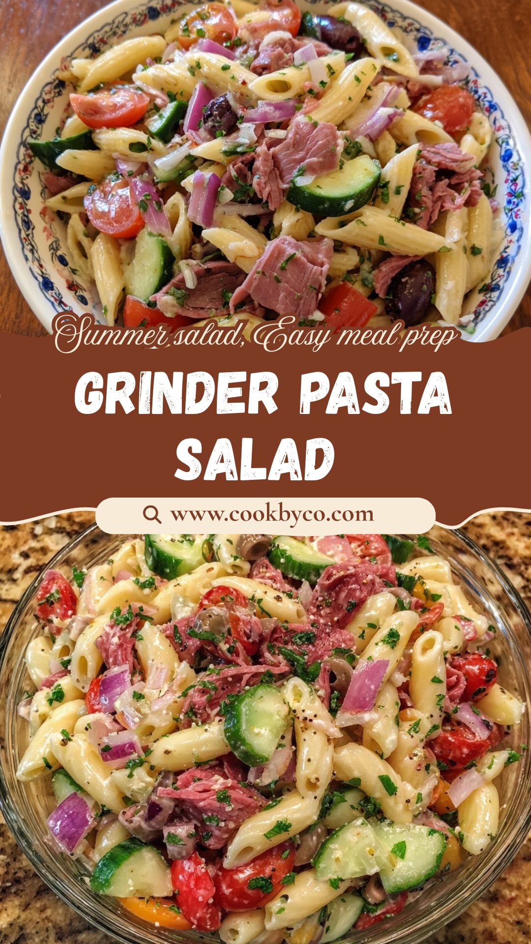 Italian Grinder Pasta Salad
