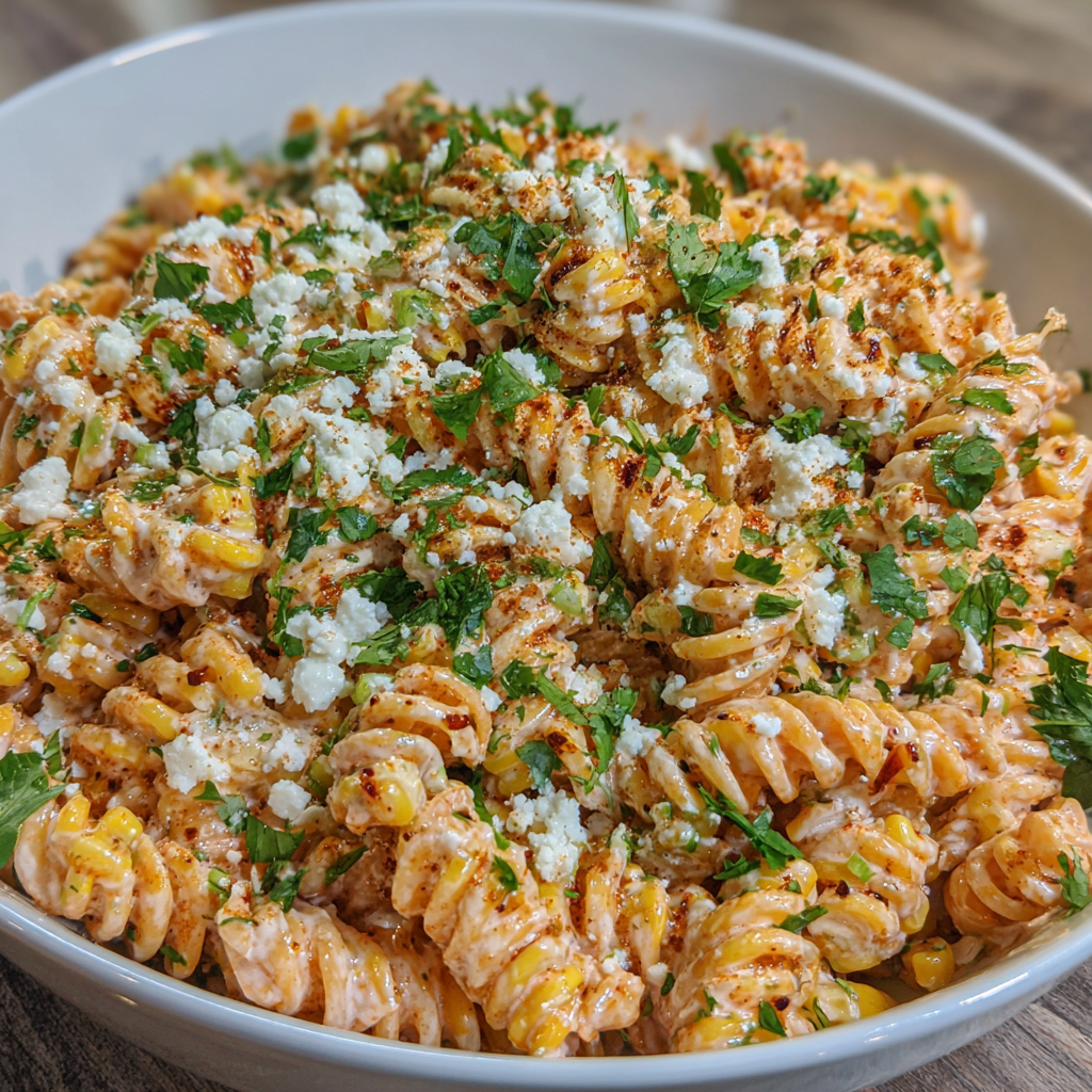 Mexican Street Corn Pasta Salad