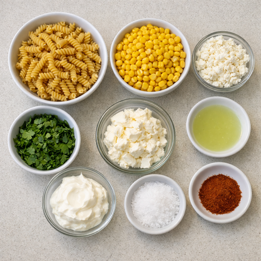 Mexican Street Corn Pasta Salad