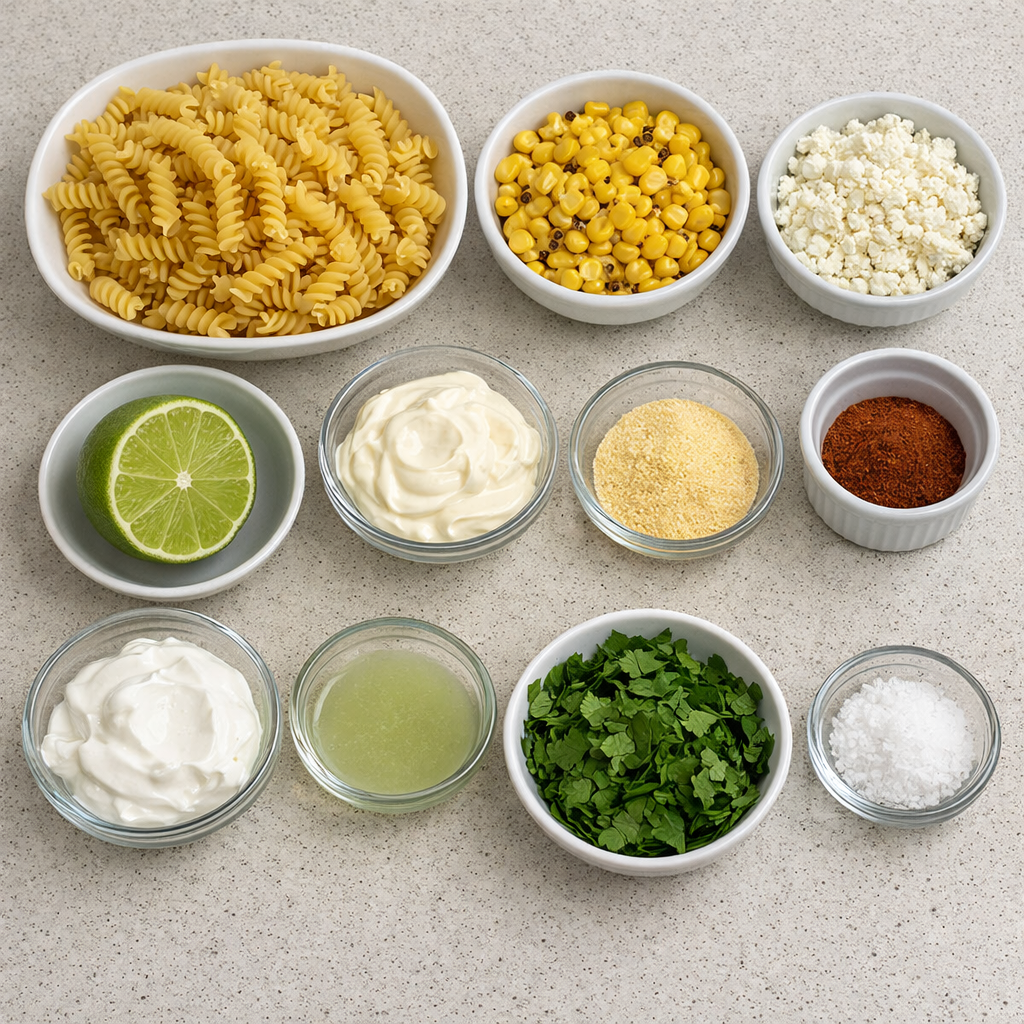 Mexican Street Corn Pasta Salad