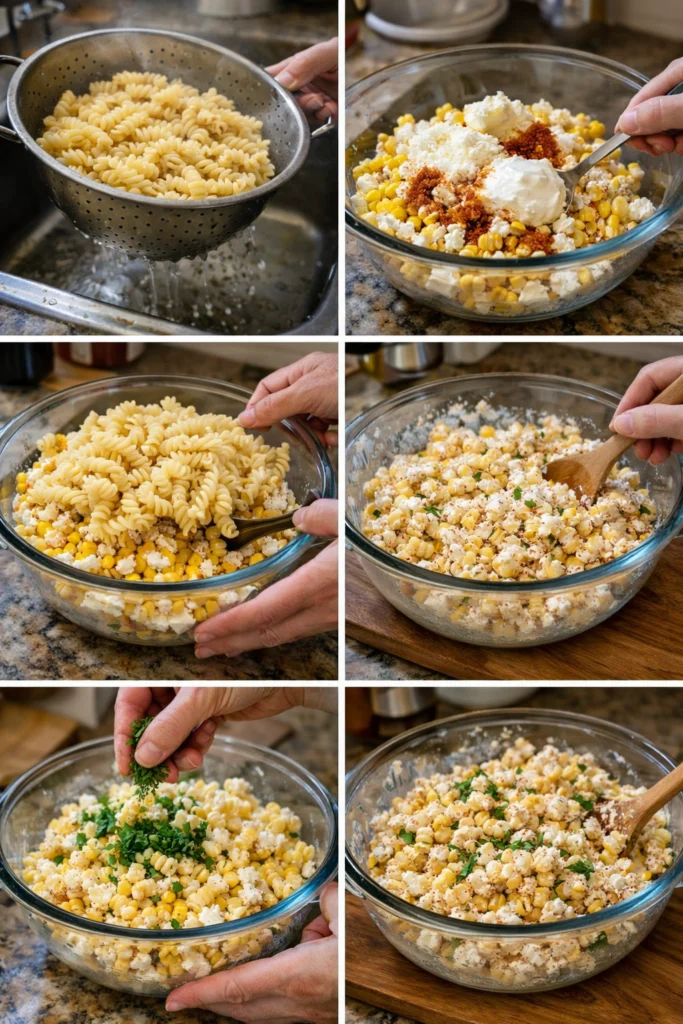 Mexican Street Corn Pasta Salad