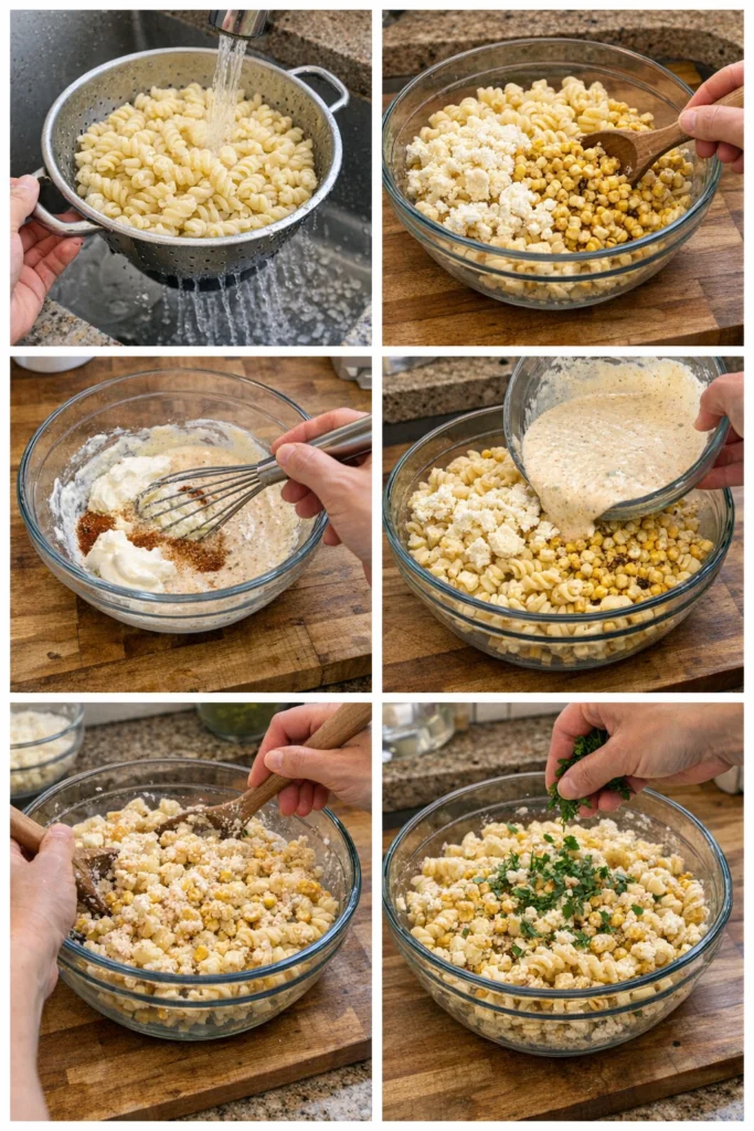 Mexican Street Corn Pasta Salad