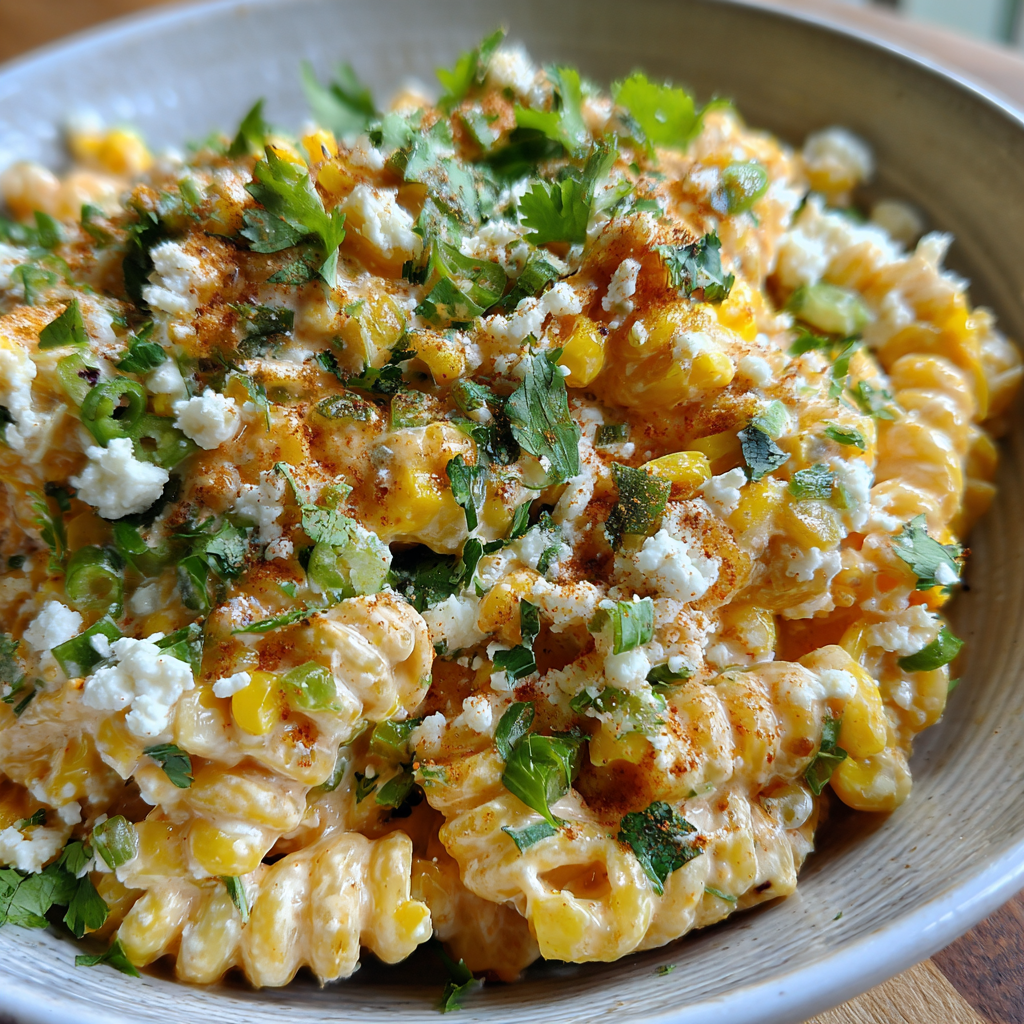 Mexican Street Corn Pasta Salad