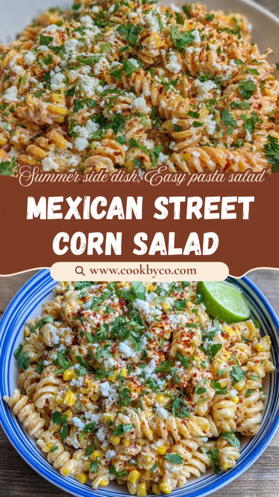 Mexican Street Corn Pasta Salad