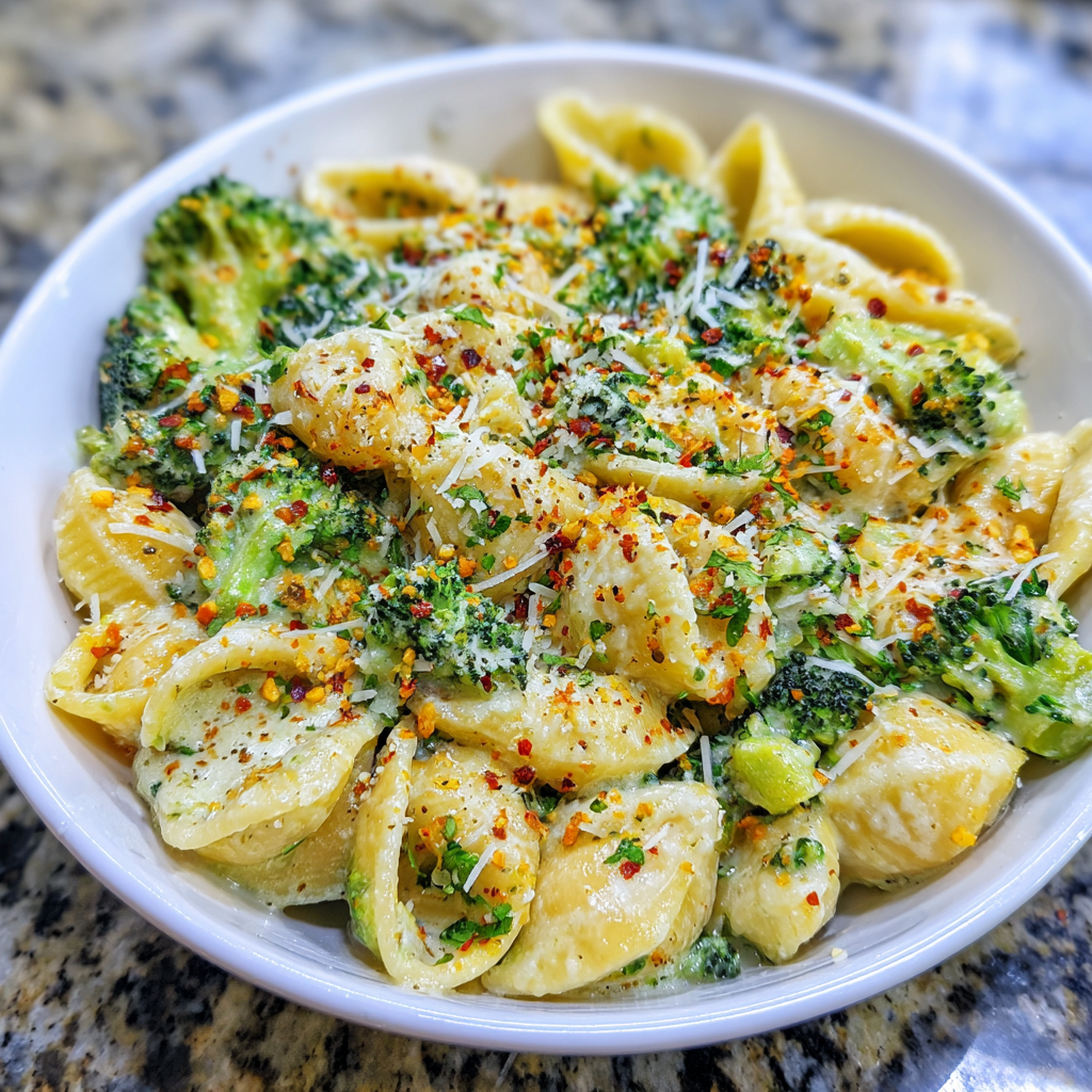 One Pot Broccoli Pasta
