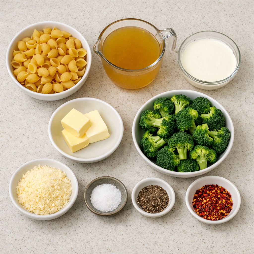 One Pot Broccoli Pasta