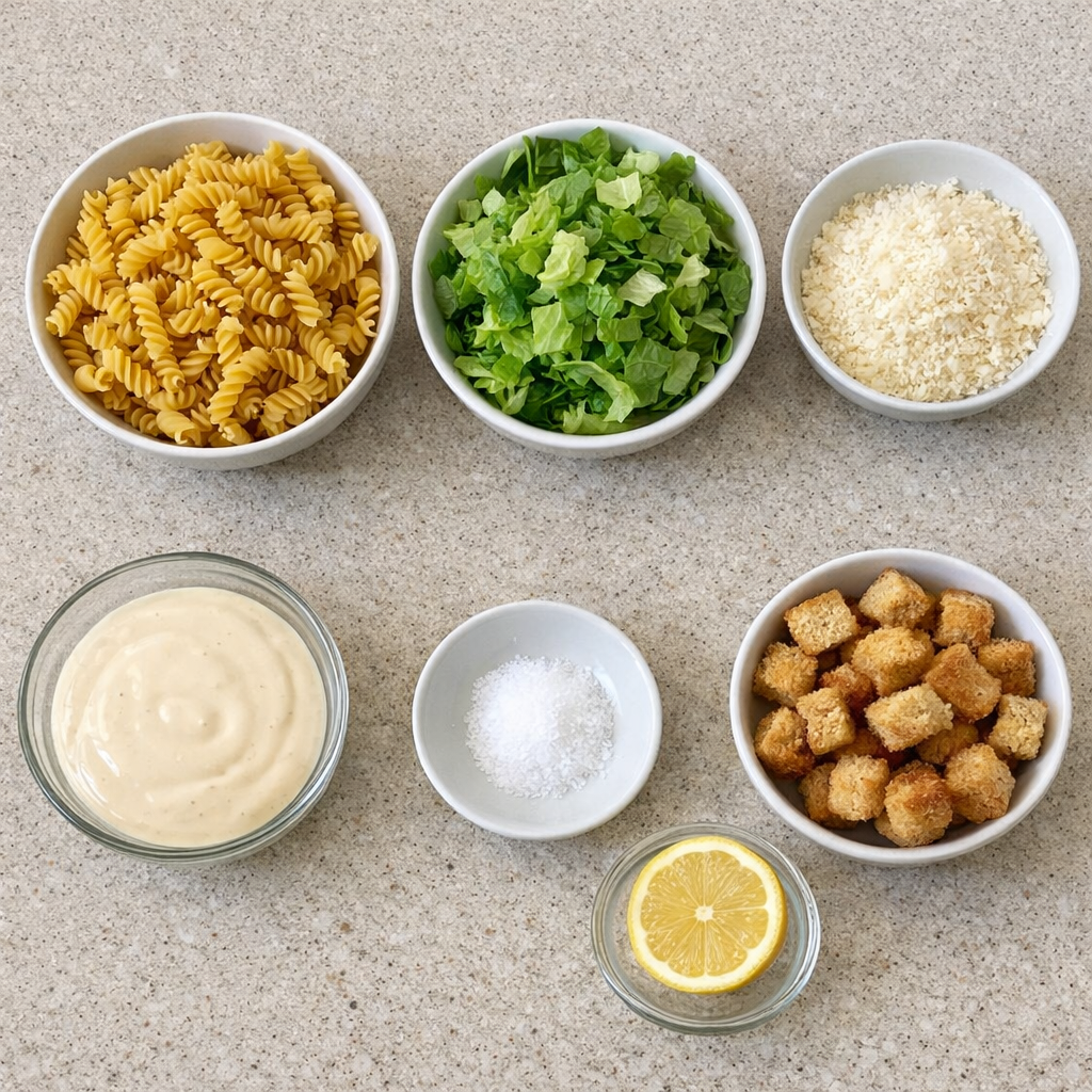 Pasta Caesar Salad
