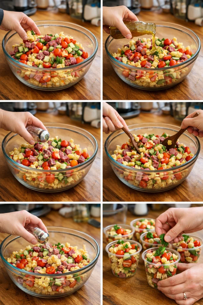 Pasta Salad Cups