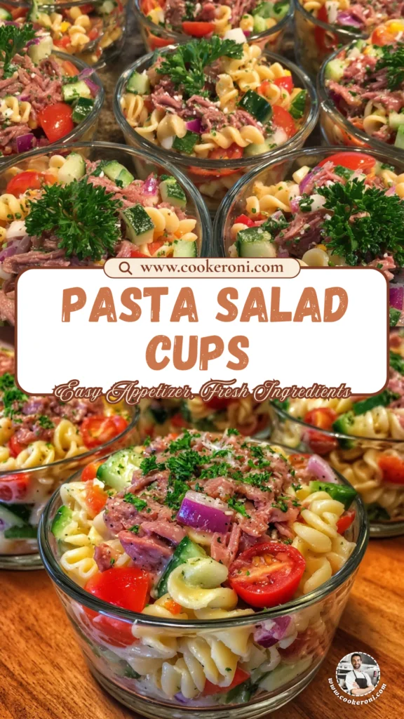 Pasta Salad Cups