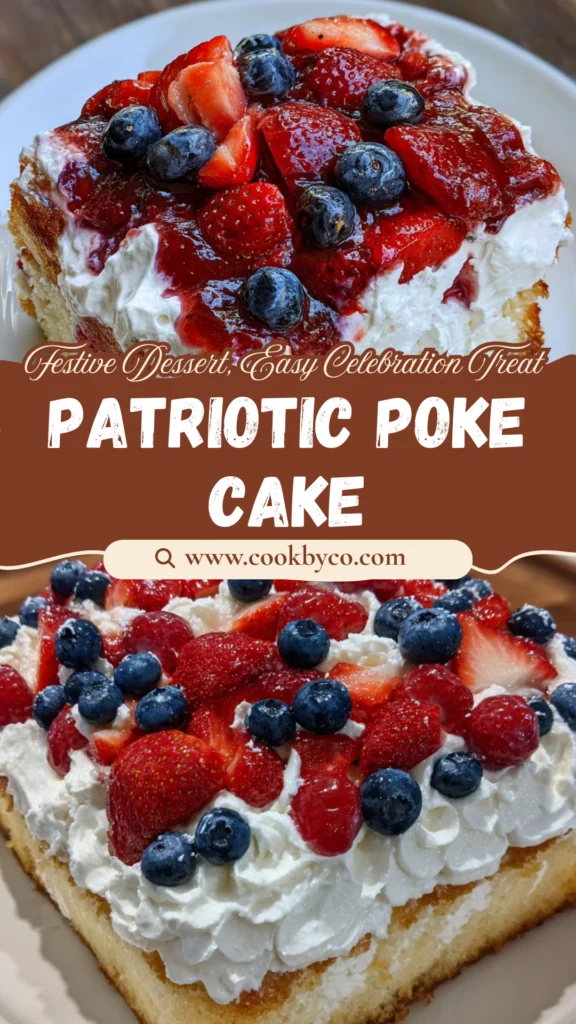 Patriotic Poke Cake