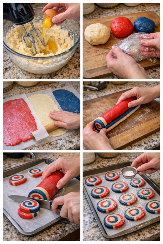 Pinwheel Icebox Cookies