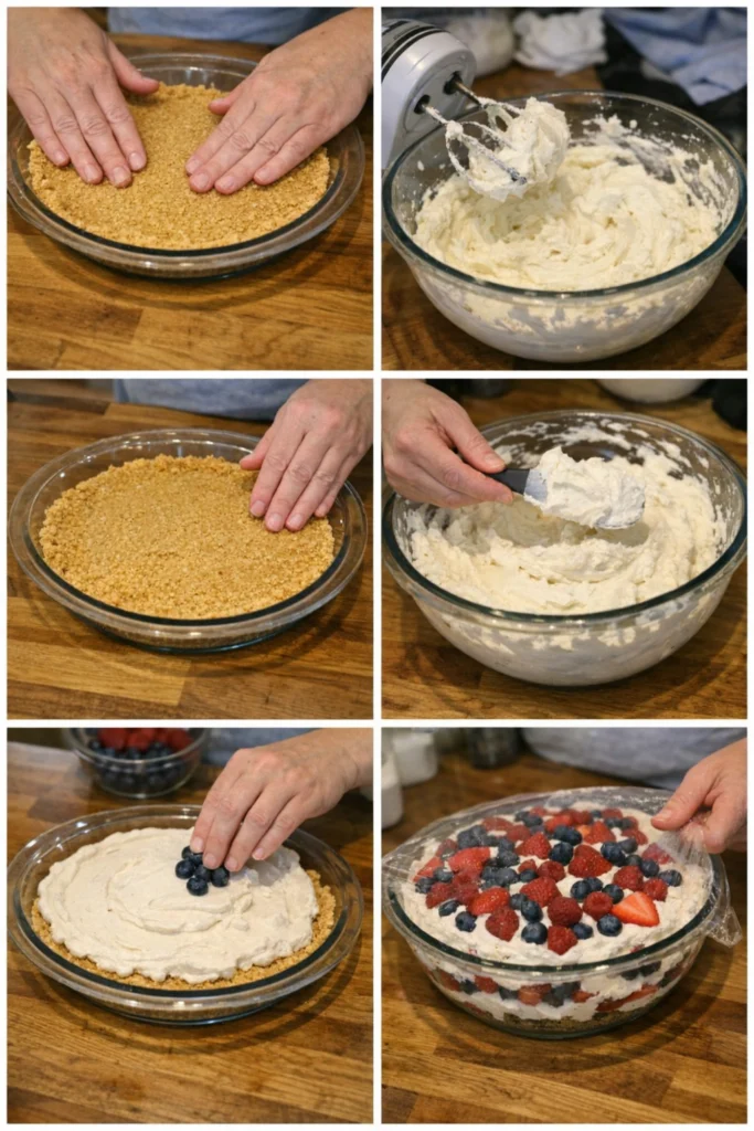 Red White and Blue Mixed Berry