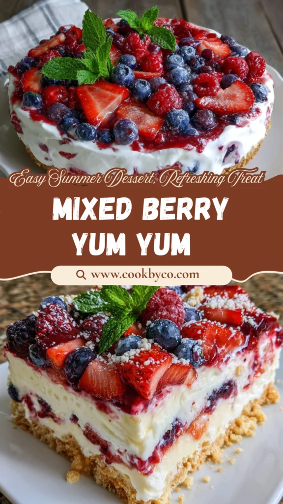 Red White and Blue Mixed Berry