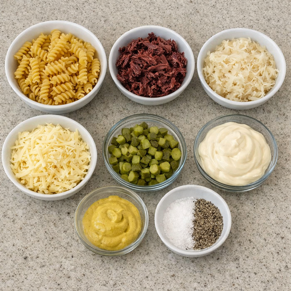 Reuben Pasta Salad