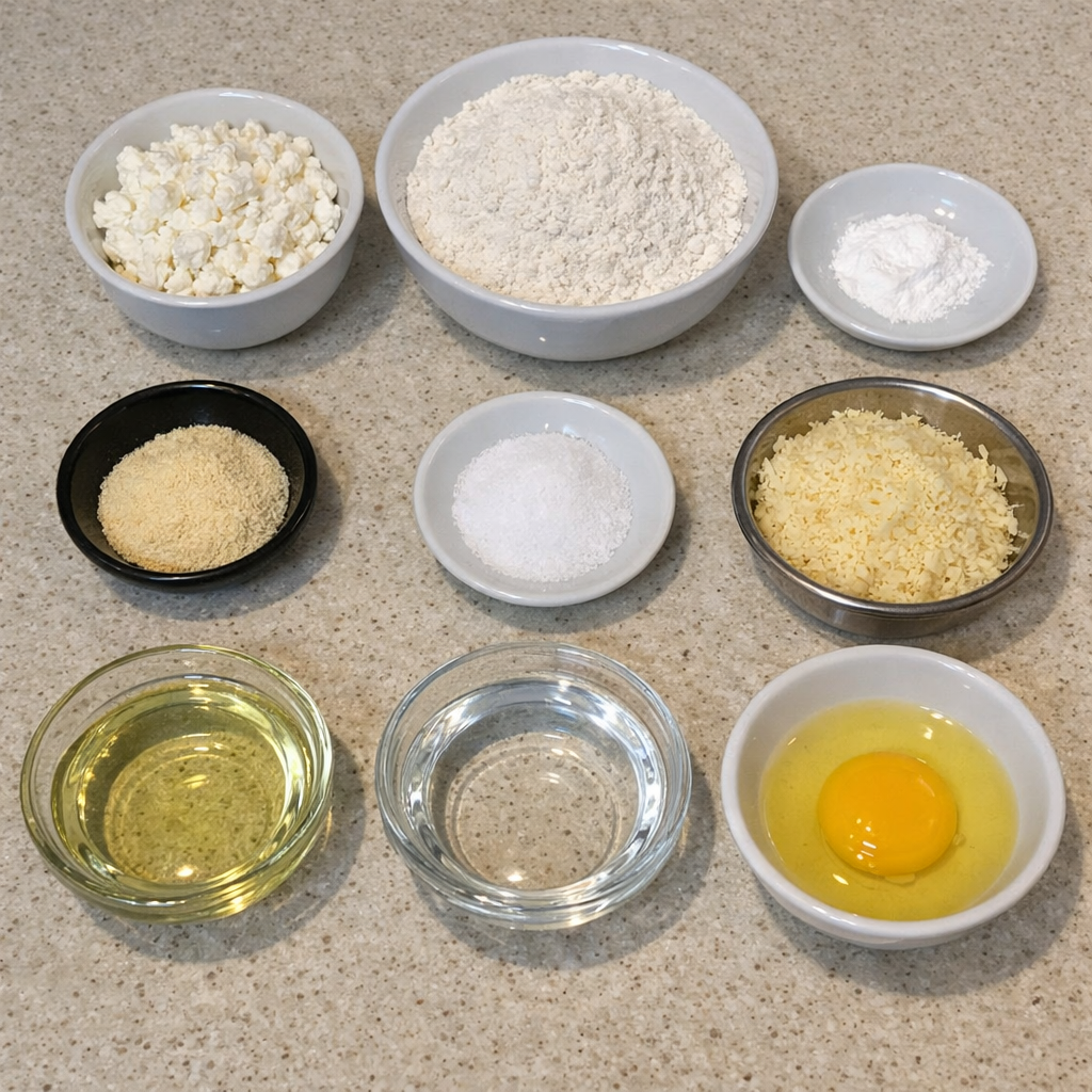 Garlic-Parmesan Cottage Cheese Bagels