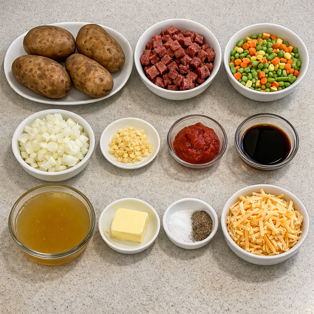 Shepherd’s Pie Baked Potato