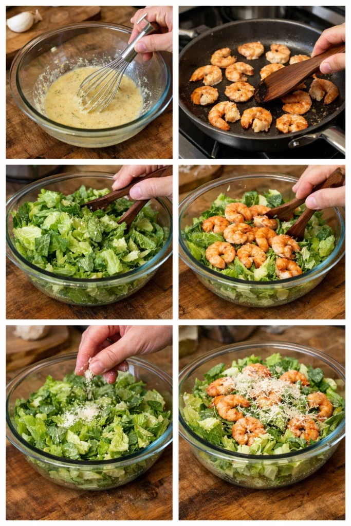 Shrimp Caesar Salad