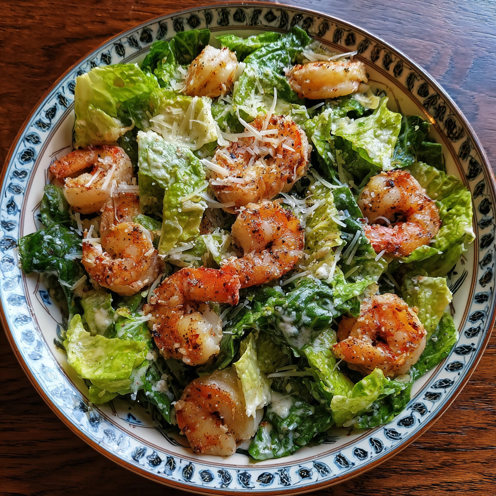 Shrimp Caesar Salad