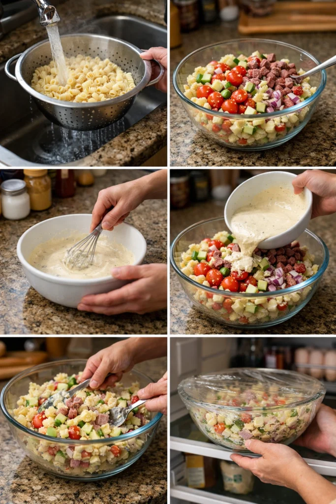 Smoked Beef Club Pasta Salad