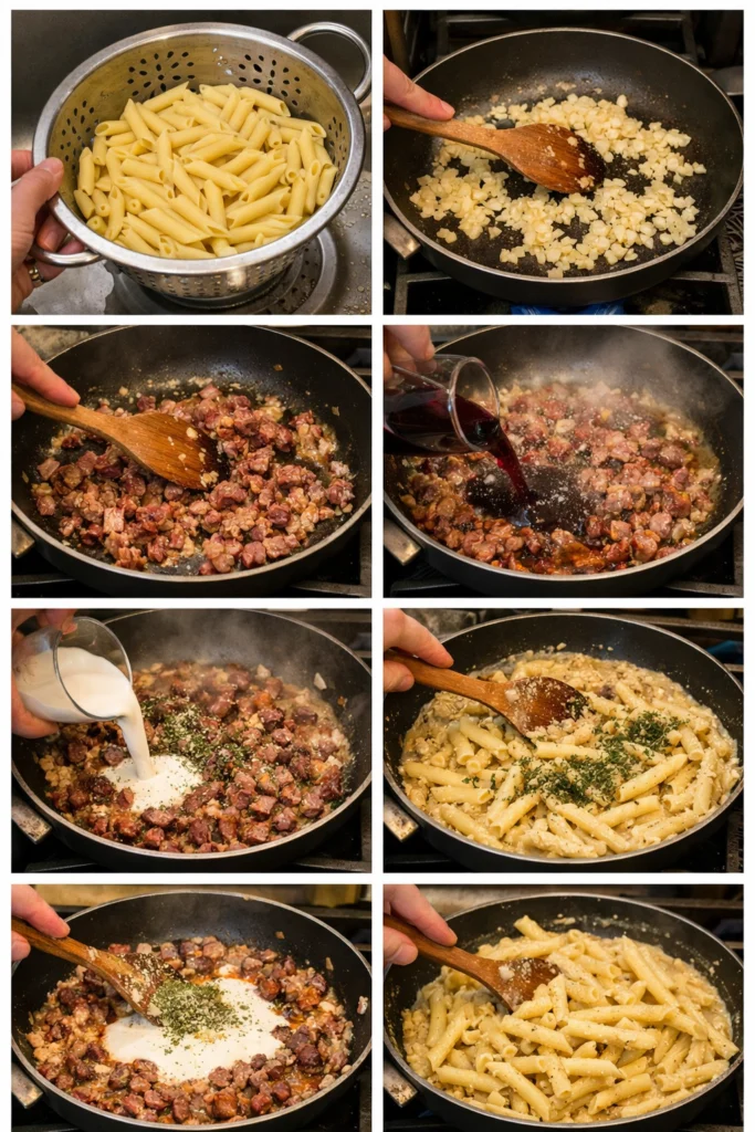 Smoked Beef Pasta