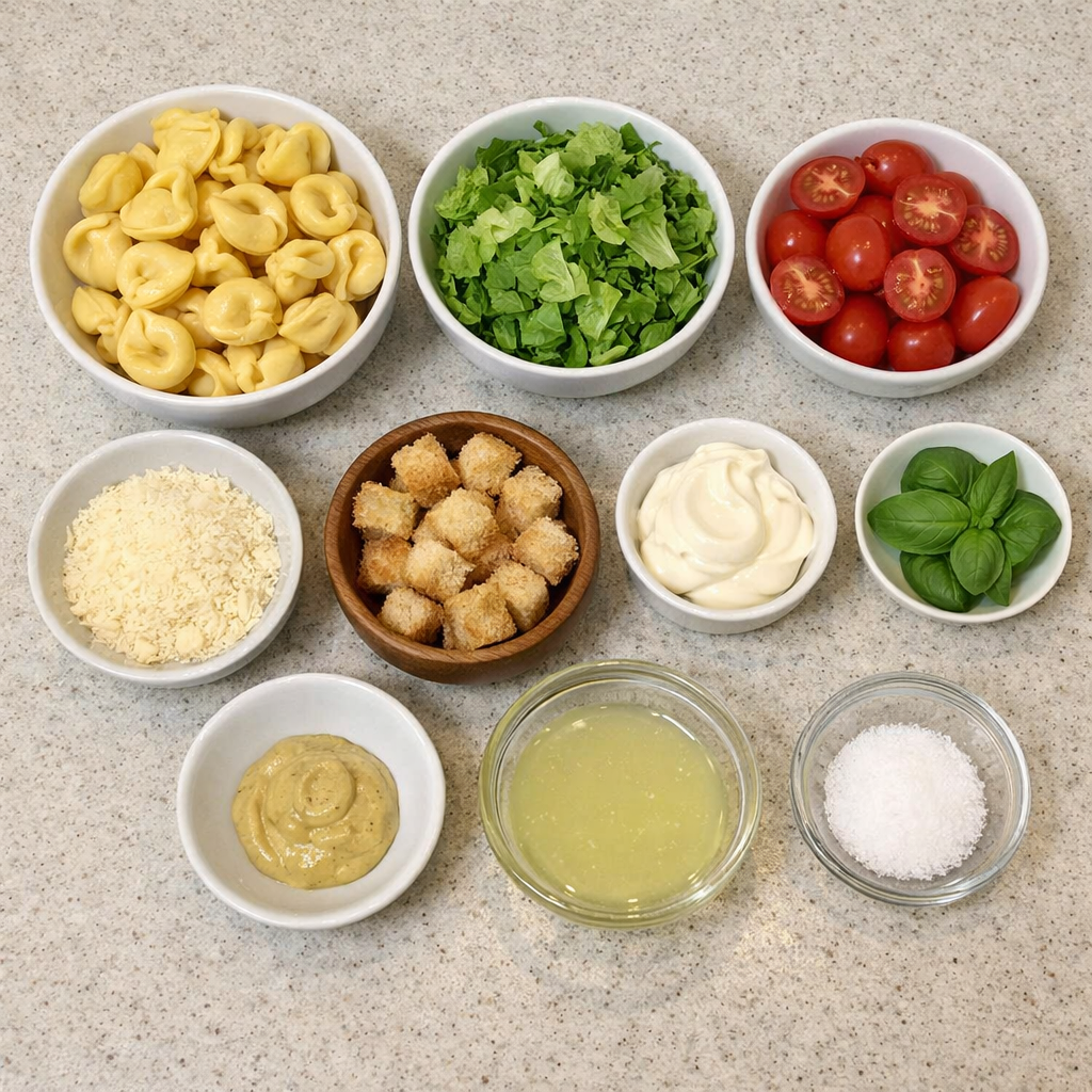 Tortellini Caesar Salad