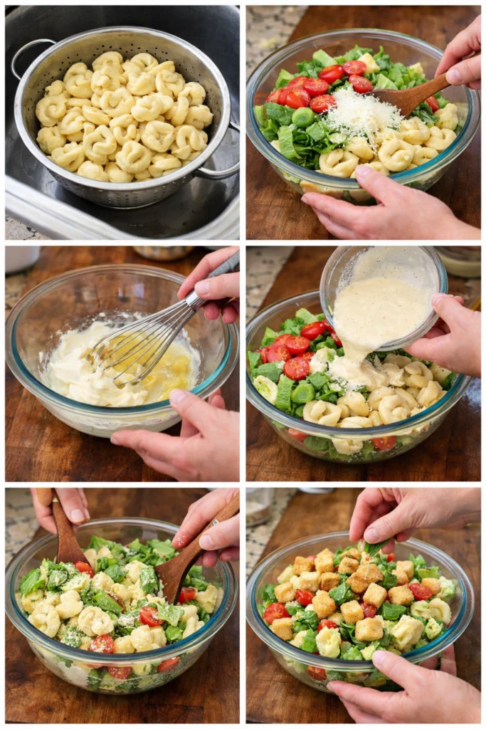 Tortellini Caesar Salad