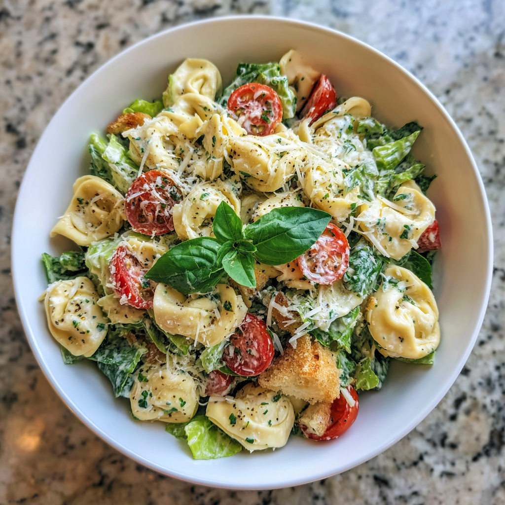 Tortellini Caesar Salad