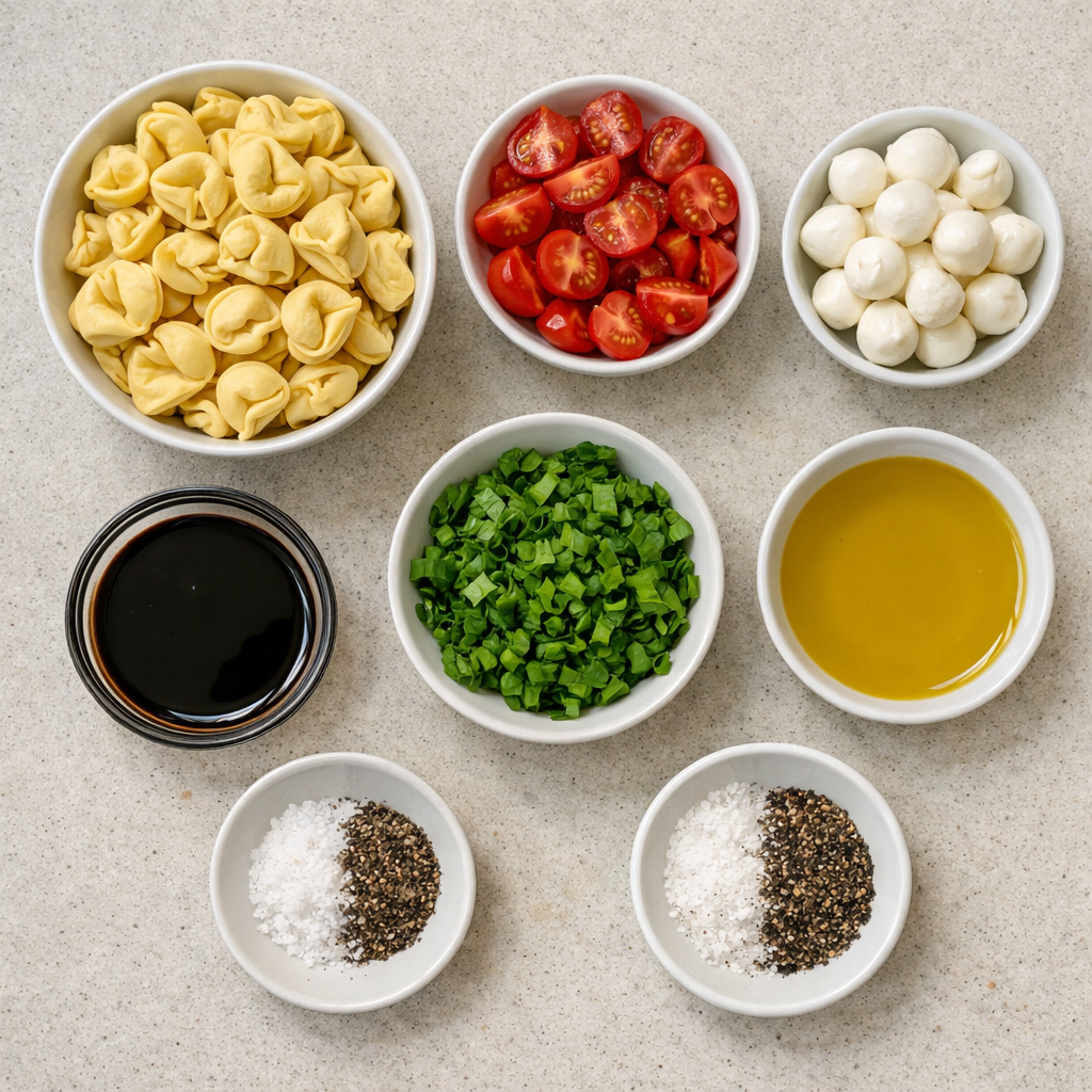 Tortellini Caprese Pasta Salad