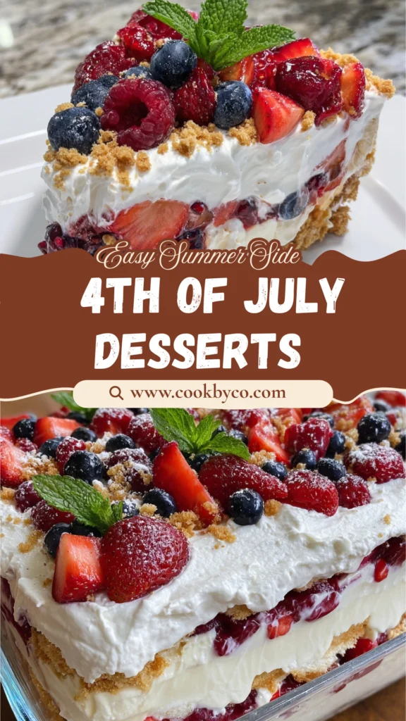 desserts 4th of July